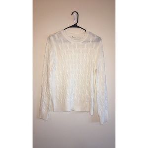 Cream sweater